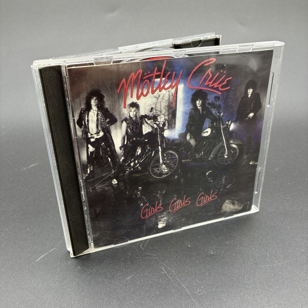 Motley Crue Girls Girls Girls CD 1987 Elektra Records Hard Rock Heavy Metal